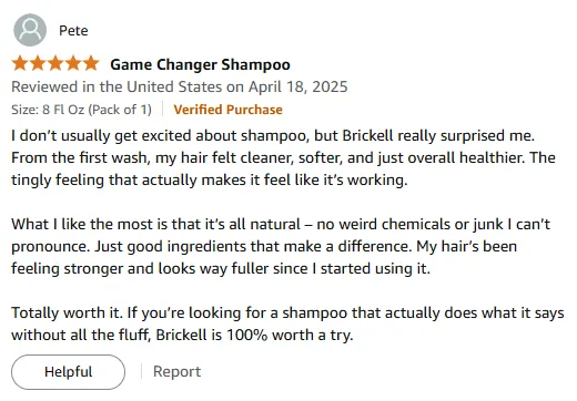 My Brickell Shampoo Review: Natural Hair Transformation