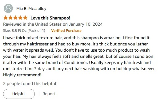 My Thick Hair Stays Soft for 3 Days with This Shampoo