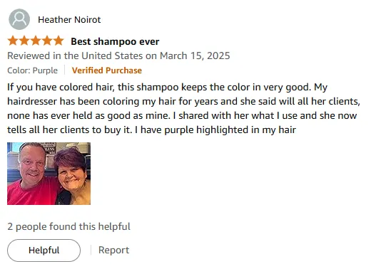 My Shampoo Keeps Colored Hair Vibrant and Fresh