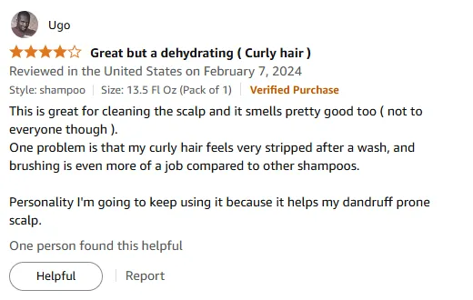 My Shampoo Review for Dandruff and Scalp Cleaning