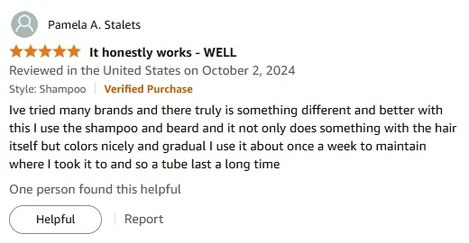 My Best Shampoo for Gradual Color and Beard Care