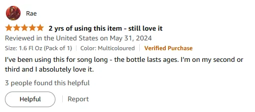 I Love My Long-Lasting Shampoo For Endless Use