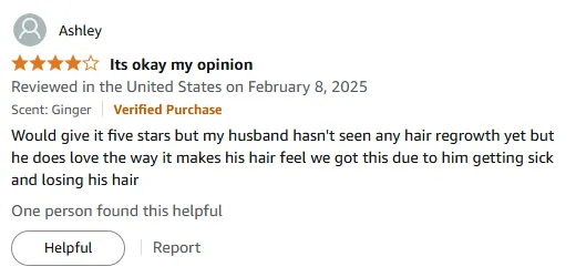 My Shampoo Review for Hair Regrowth and Feel