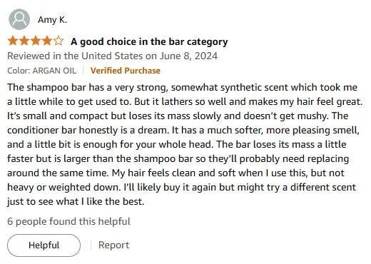 My Shampoo Bar Review: Great Lather & Soft Hair