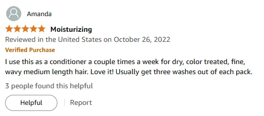 My Best Conditioner for Dry Hair – 3 Washes per Pack