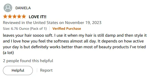 I Love How This Shampoo Keeps My Hair Soft