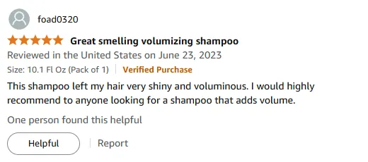 I Love This Volumizing Shampoo for Shiny Hair