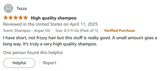 My Short Hair Loves This High-Quality Shampoo
