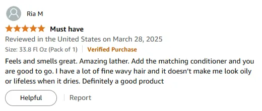 My Shampoo Review for Fine Wavy Hair