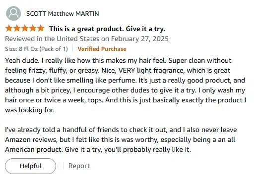 My Shampoo Review: Clean, Frizz-Free Hair