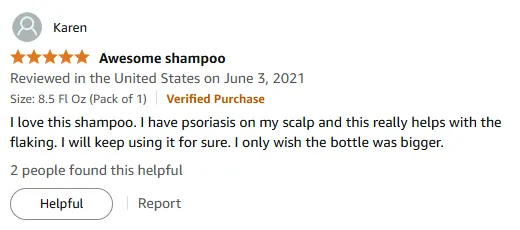 My Psoriasis Shampoo Stops Scalp Flaking Effectively