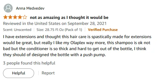 My Hair Extensions Shampoo Review: Thick Conditioner Woes