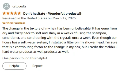 My Hair Transformation with Malibu C Shampoo