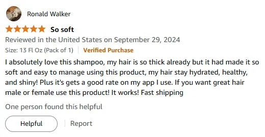 My Hair Feels Softer and More Manageable with This Shampoo