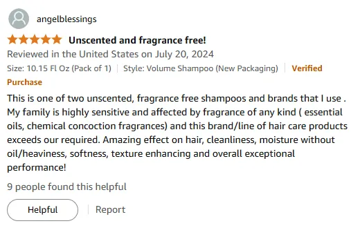 My Top Unscented Shampoo for Sensitive Hair Care