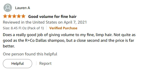 My Top Volume Shampoo for Fine Hair