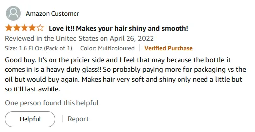 I Love How This Shampoo Makes My Hair Soft and Shiny