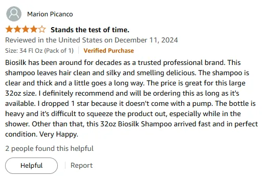 My Biosilk Shampoo Review for Silky Hair