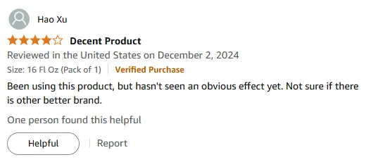 My Shampoo Review: No Visible Results Yet