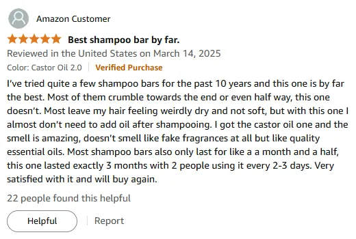 My Best Shampoo Bar for Soft Hair and Durability