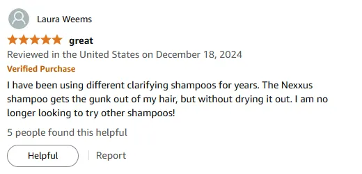 I Love Nexxus Clarifying Shampoo for Clean Hair