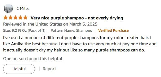 My Amika Purple Shampoo Review for Healthy Hair