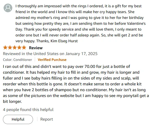 I Got Longer Hair with This Growth Shampoo