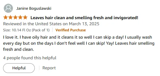 My Shampoo Lets Me Skip Wash Days with Fresh Hair