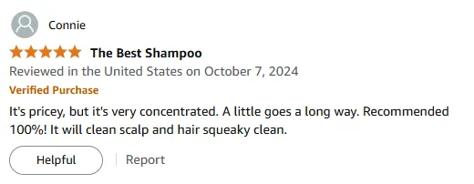 I Love This Concentrated Shampoo for Squeaky Clean Hair