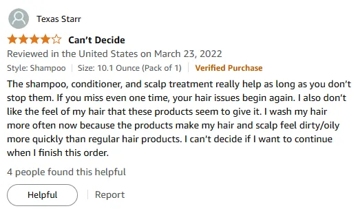 My Shampoo Review: Effective But Requires Consistent Use