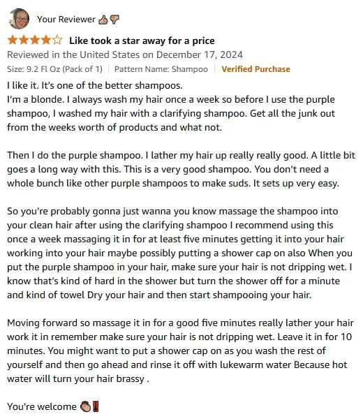 I Love This Purple Shampoo for Blonde Hair