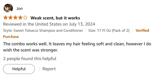 My Hair Feels Soft and Clean with This Shampoo