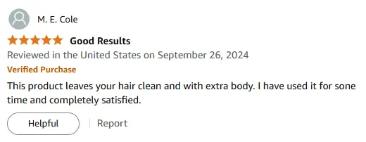 My Shampoo Review: Clean Hair with Extra Body