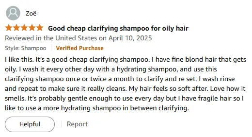 My Honest Review of Clarifying Shampoo for Soft Hair