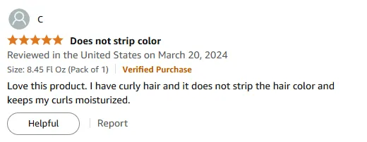 I Love This Curly Hair Shampoo That Doesn't Fade Color