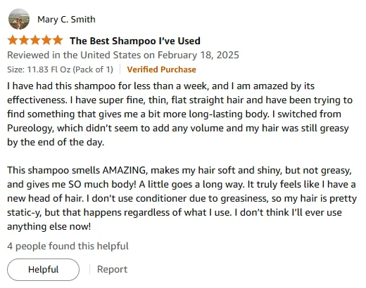 My Shampoo Review: Amazing Volume for Fine Hair