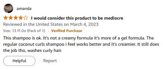 My Gel Shampoo Review for Curly Hair Care