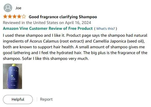 I Love My Hydrated Hair with This Natural Shampoo