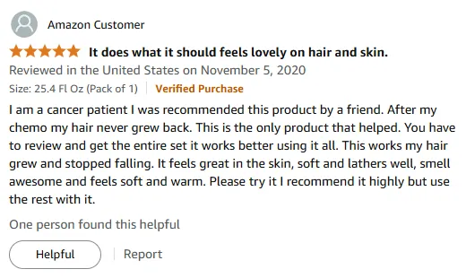 My Hair Regrowth with Post-Chemo Shampoo Set