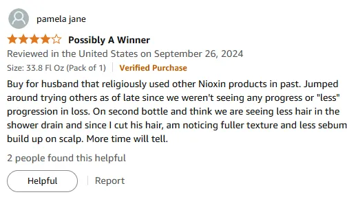 I Reduced Hair Loss and Improved Scalp Health