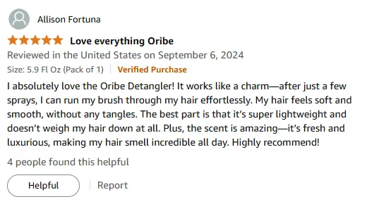 My Oribe Detangler Review: Effortless Smooth Hair