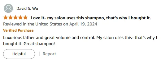 My Shampoo for Luxurious Lather and Volume Control