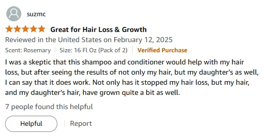 I Stopped Hair Loss and Grew Hair with This Shampoo