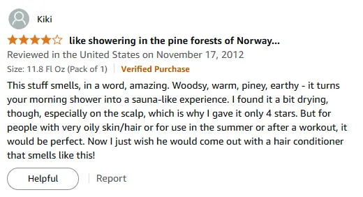 My Woodsy Shampoo Review for Oily Hair