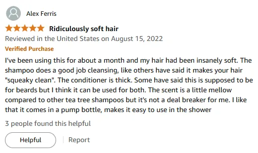 My Hair Feels Insanely Soft with This Shampoo