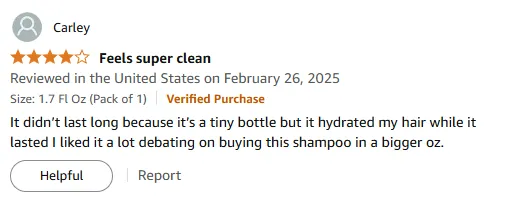 My Hydrating Shampoo Review: Soft Hair Results