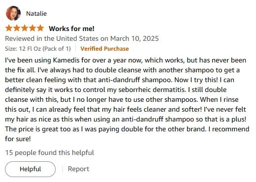 I Beat Dandruff with This Soft Hair Shampoo