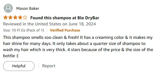 My Experience with This Shampoo