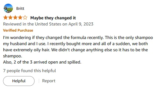 My Shampoo Review: Oily Hair & Spilled Bottles