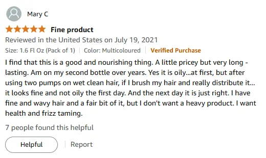 My Experience with Nourishing Shampoo